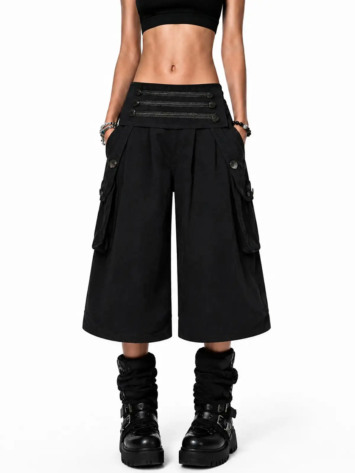 Everyday Wide-Leg Shorts