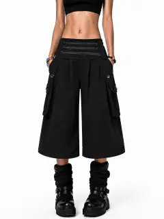 Everyday Wide-Leg Shorts