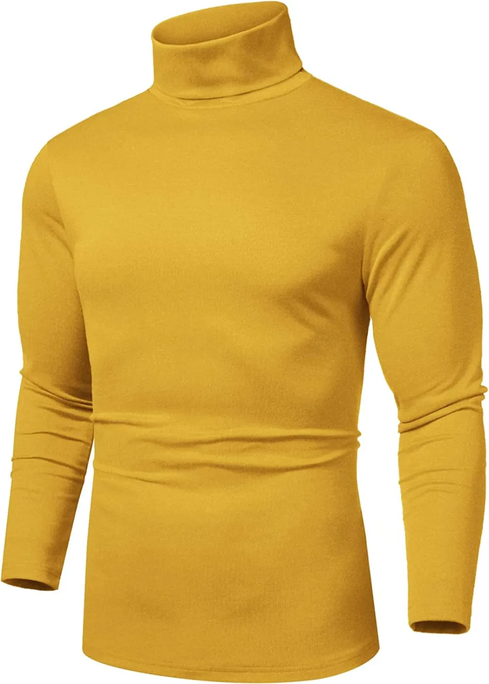 Slim Fit Basic Turtleneck Knitted Pullover Sweaters Jeans