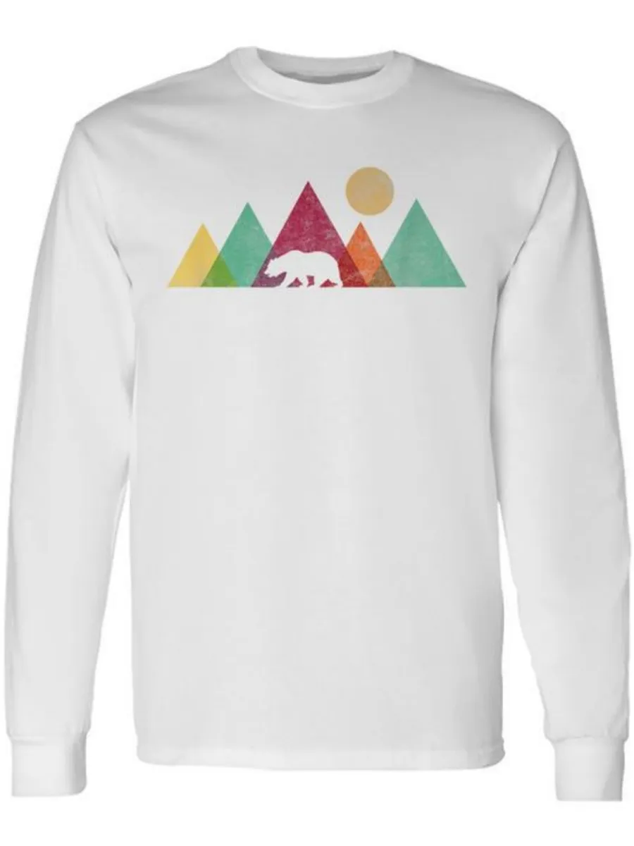 Geometric Wild Bear T-Shirt