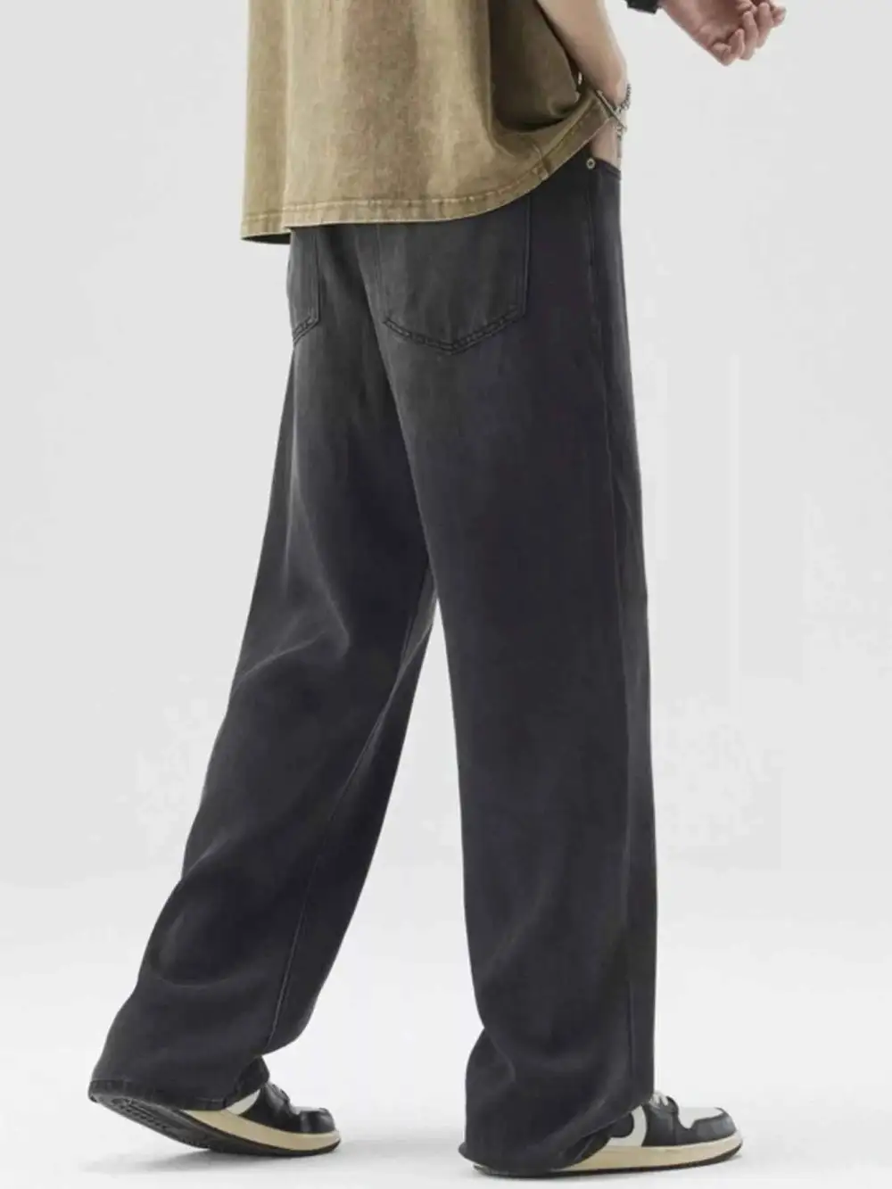 Washed Wide Leg Pants