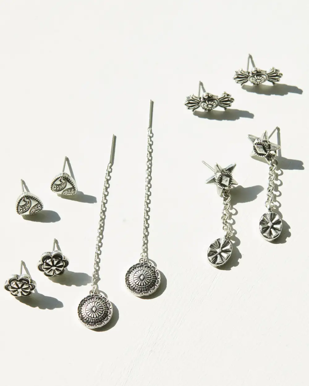 Classic Concho Everyday Earrings