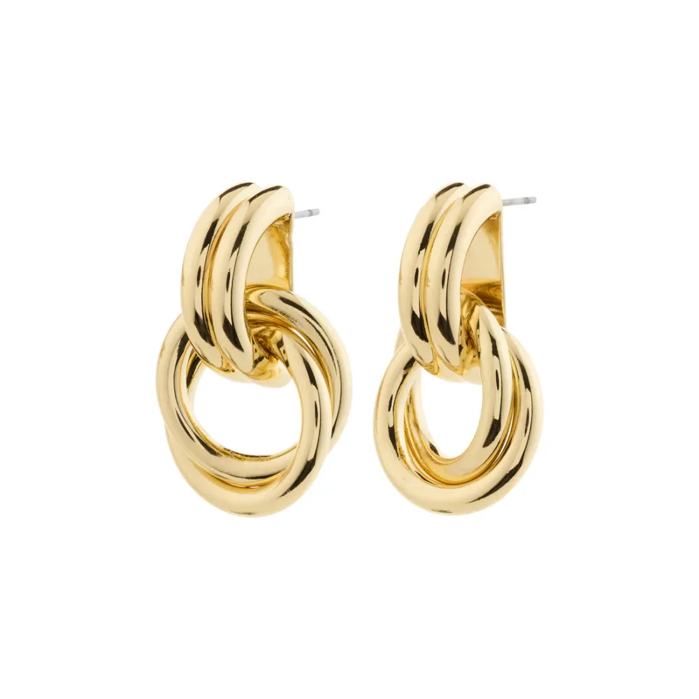 Smooth Chunky Hoop Earrings