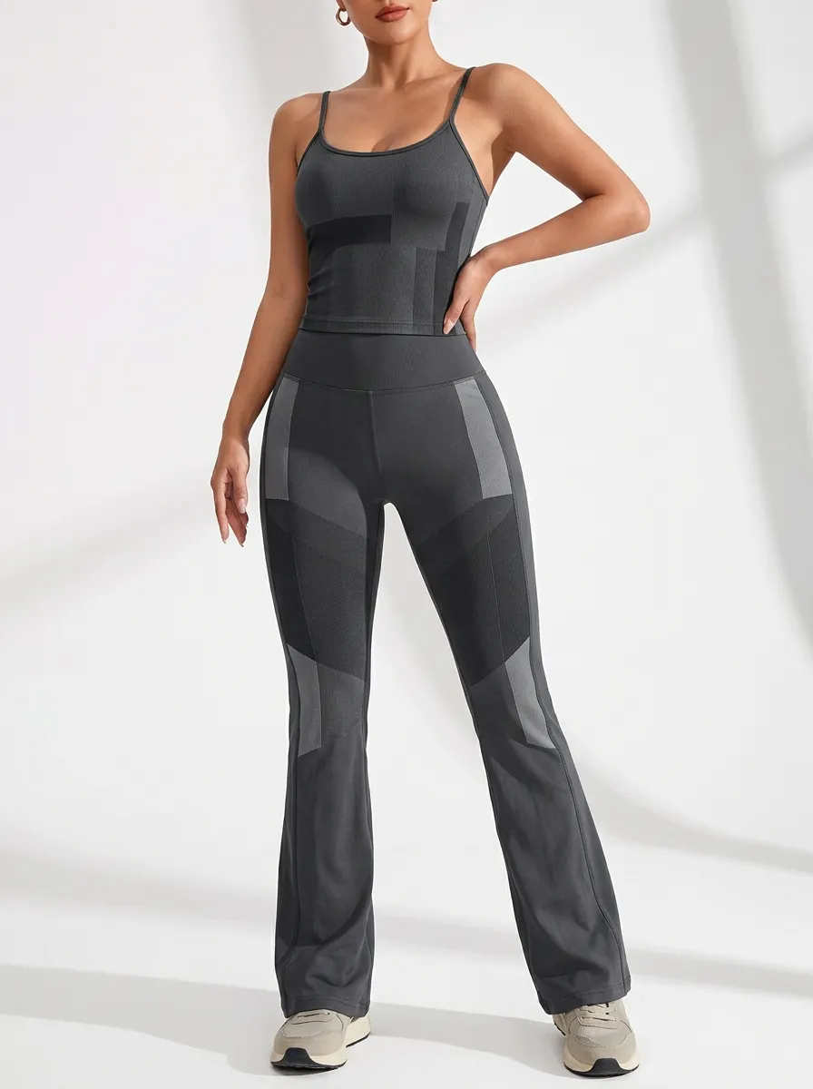 Paneled Geometric Flare Active Set
