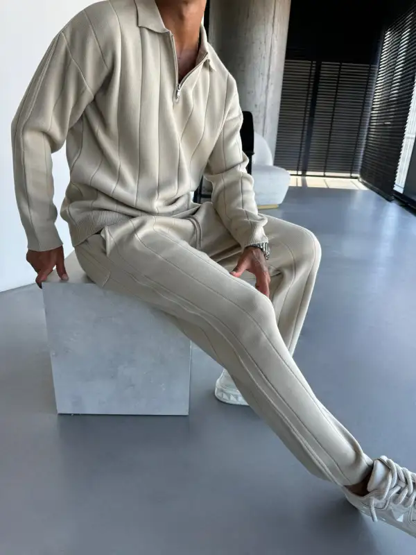 Weekend Relaxed Knit Sweatshirt