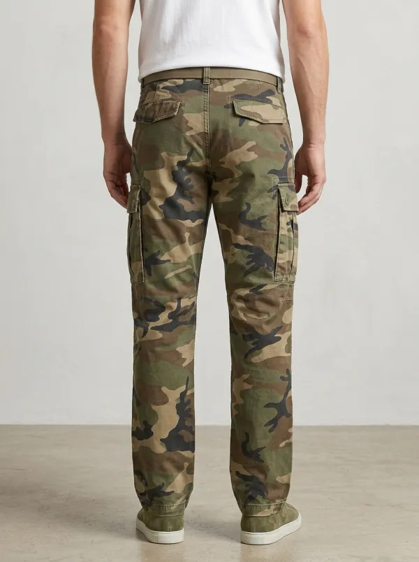 Men's Trail Multi-Pocket Camouflage Cargo Pants