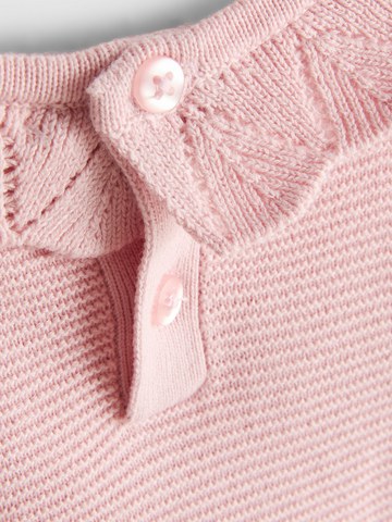 0-18mths | Pure Cotton Newborn Cardigan Smock Dress detail 3