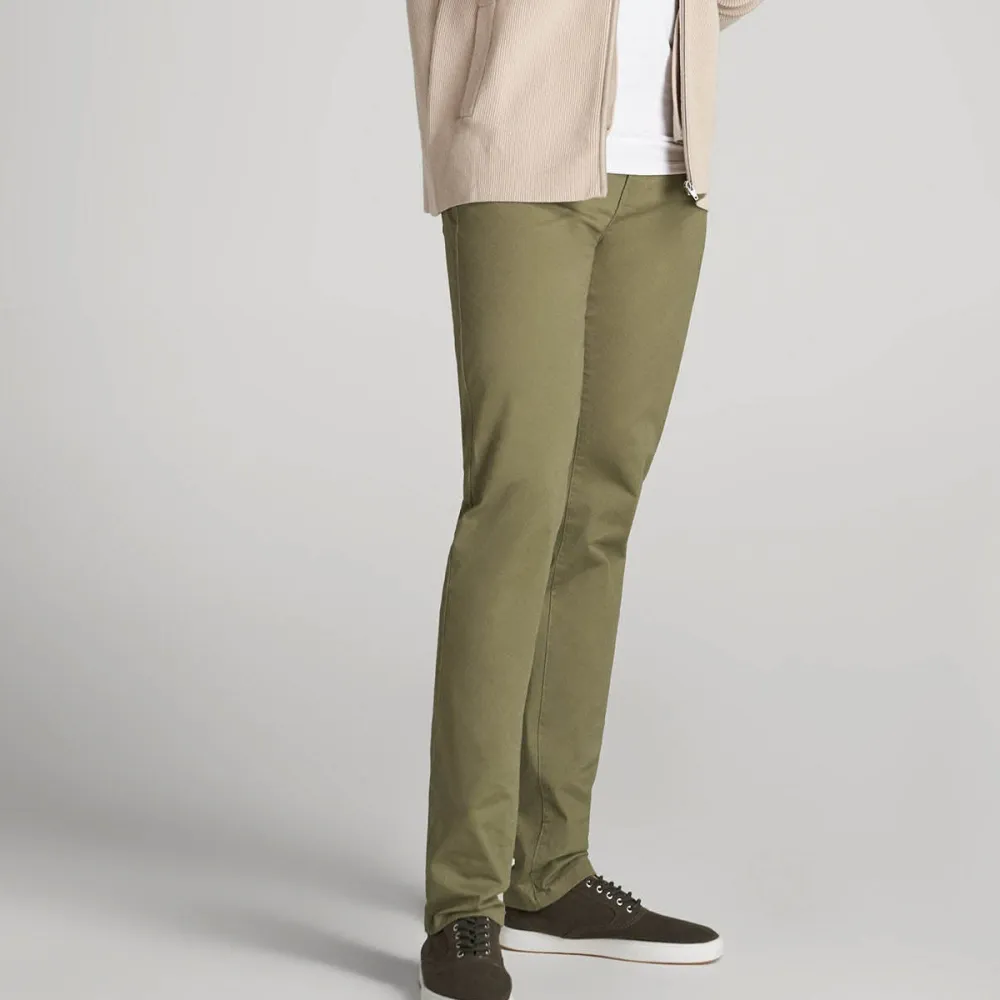 Men's Refined Slim Fit Cotton Stretch Pants