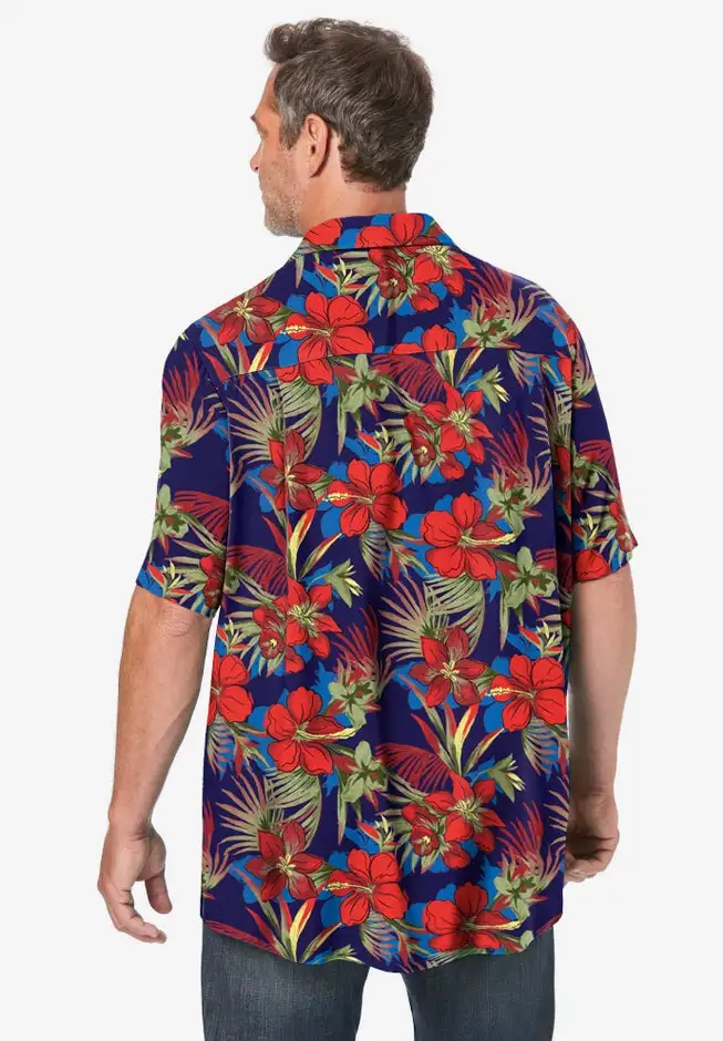 Printed Camp Shirt