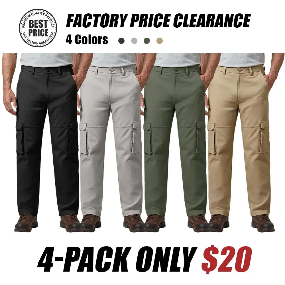 Flexible Comfort Utility Cargo Pants