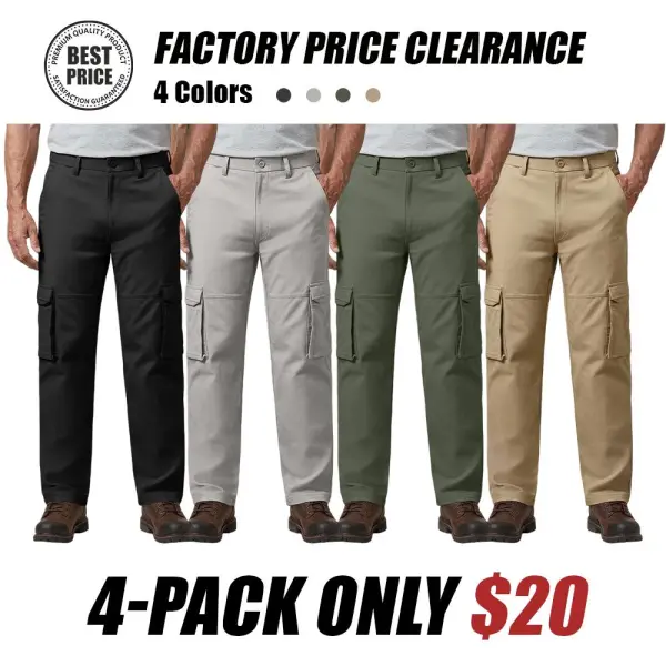 Flexible Comfort Utility Cargo Pants