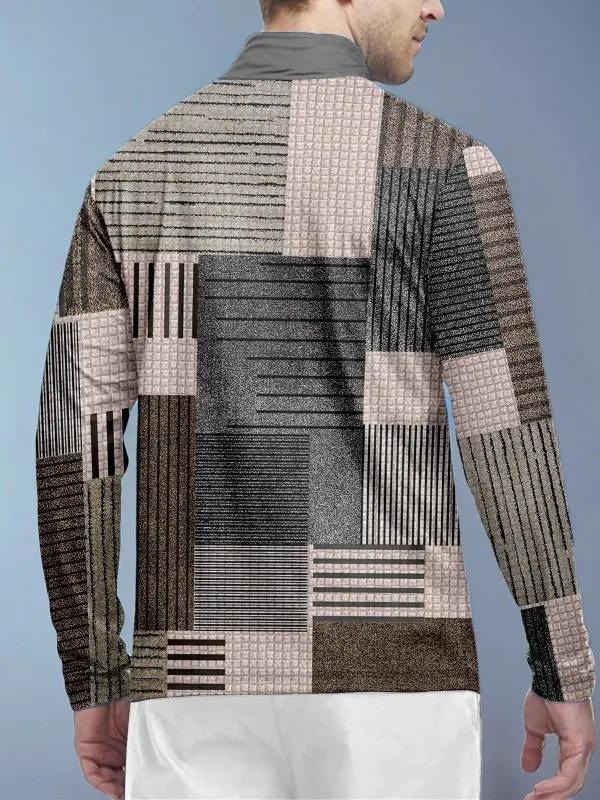 Essential Midweight Long Sleeve Pullover Golf Shirt