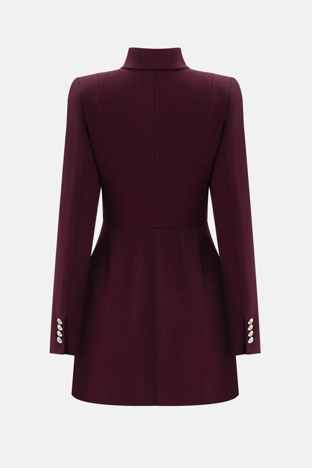 Hollowed Out Button Down Slim Mini Dress