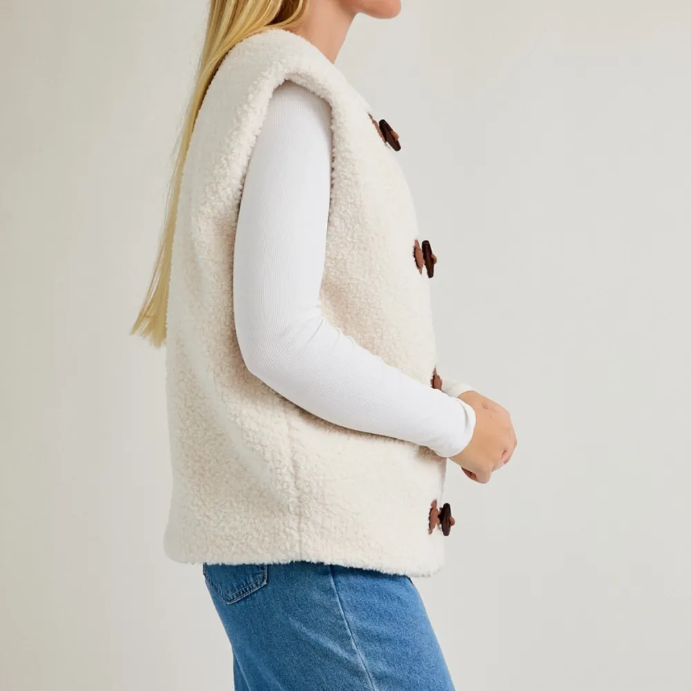 Oversized Fur Vest