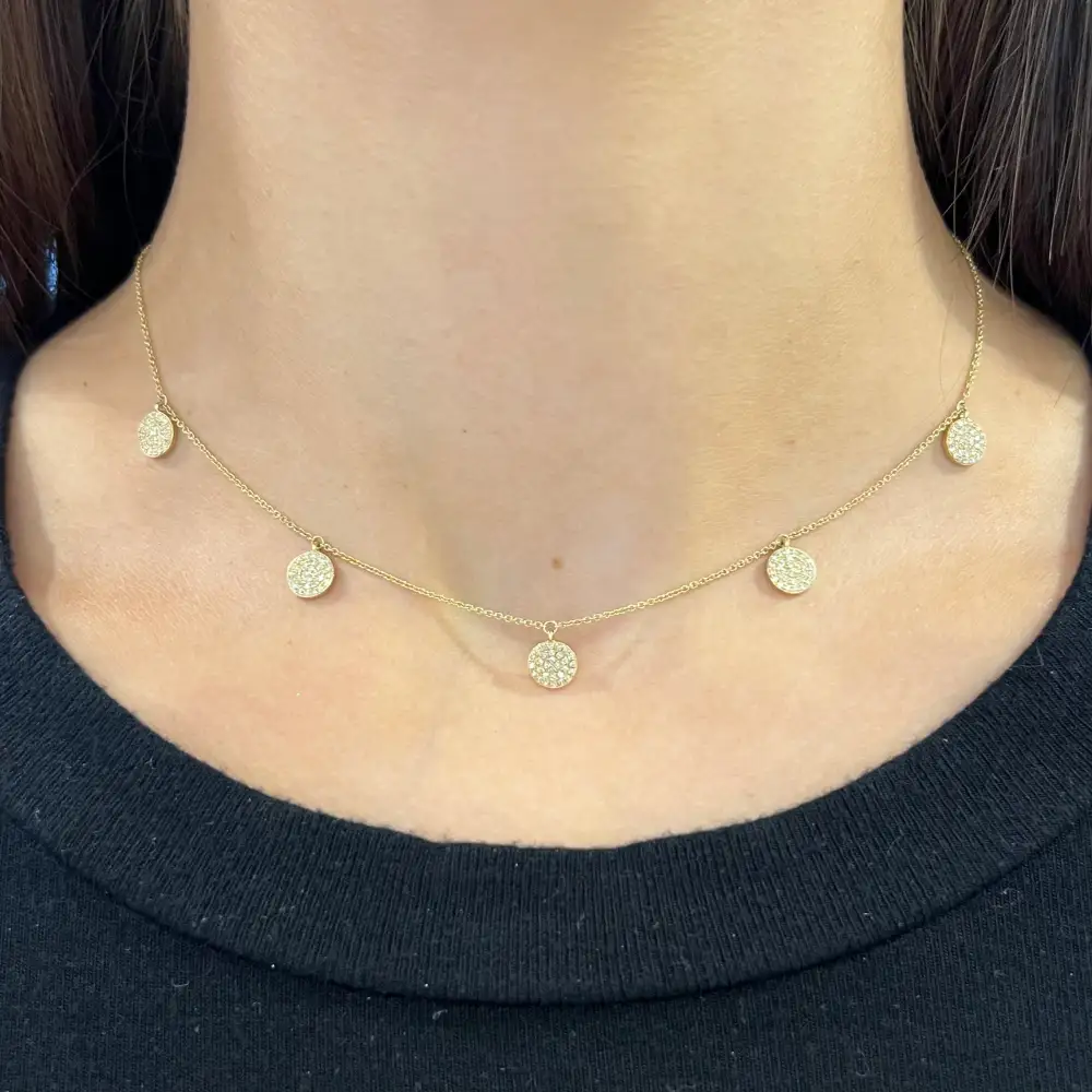 Minimal Timeless Classic Diamond Necklace