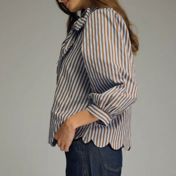 Bow Tie Stripe Top