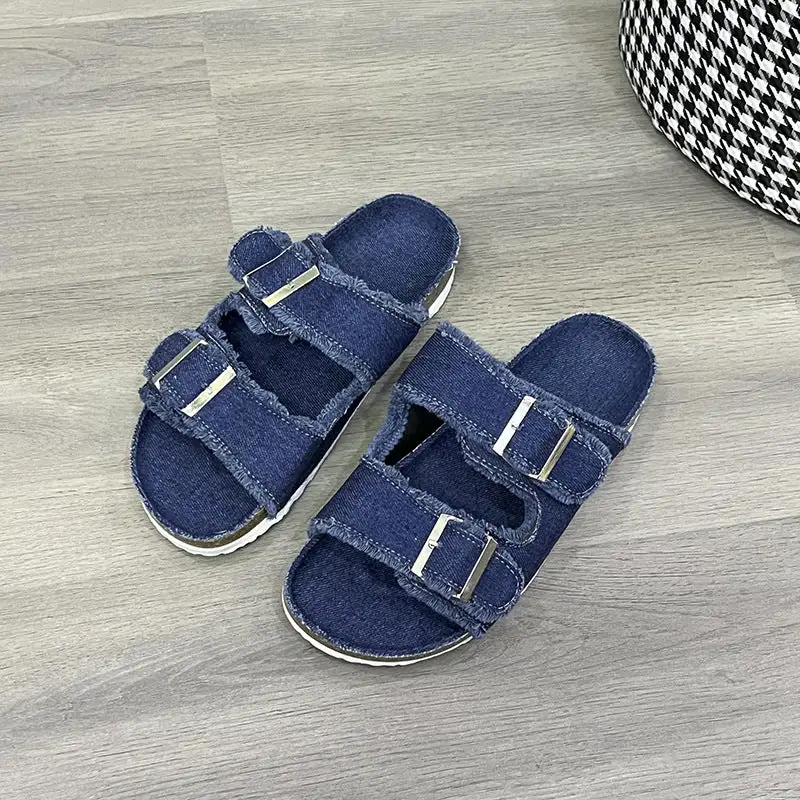 Lightweight Open-Toe Flat Sandals