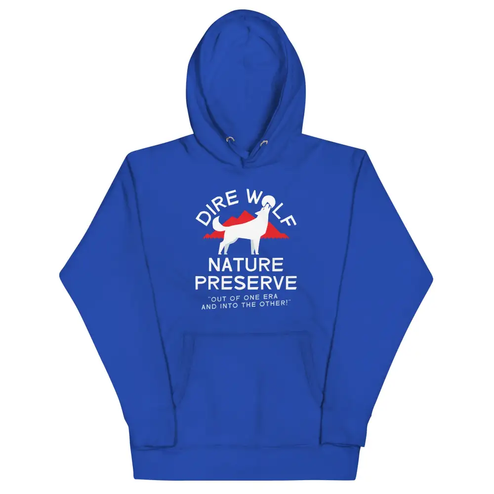 Dire Wolf Nature Preserve Unisex Comfort Hoodie