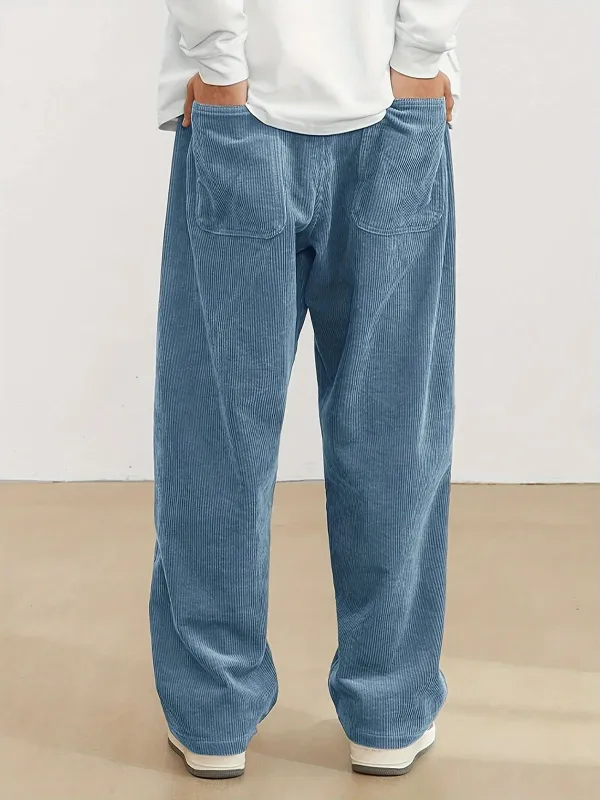 Everyday Corduroy Seamed Detail Trousers