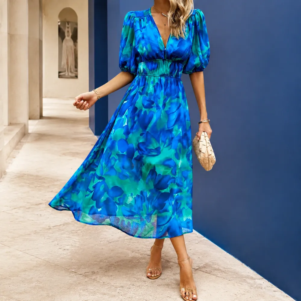 Polished Refined Women's Printed Maxi Dress