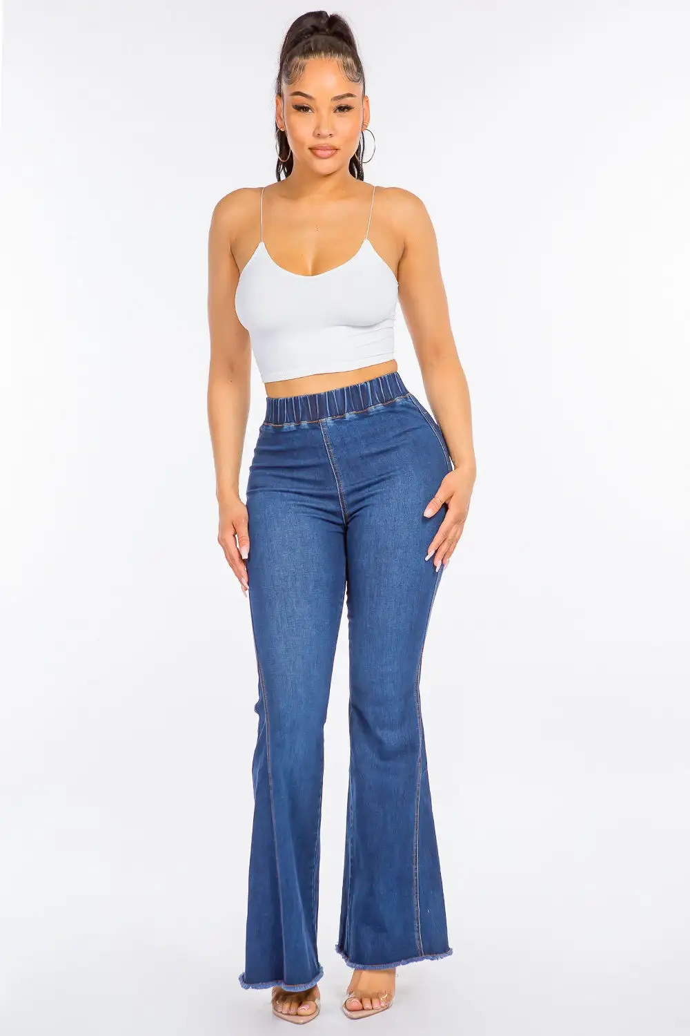 Loose Fit Natural Drape Denim Jeans