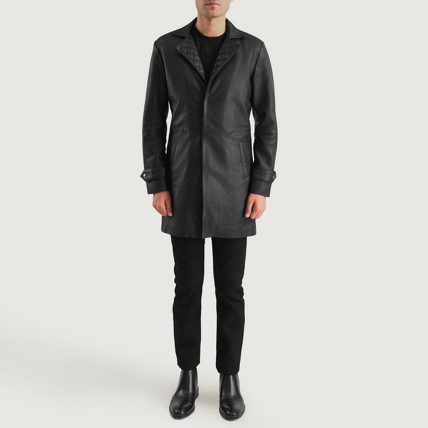 Men's Heritage Leather Coat