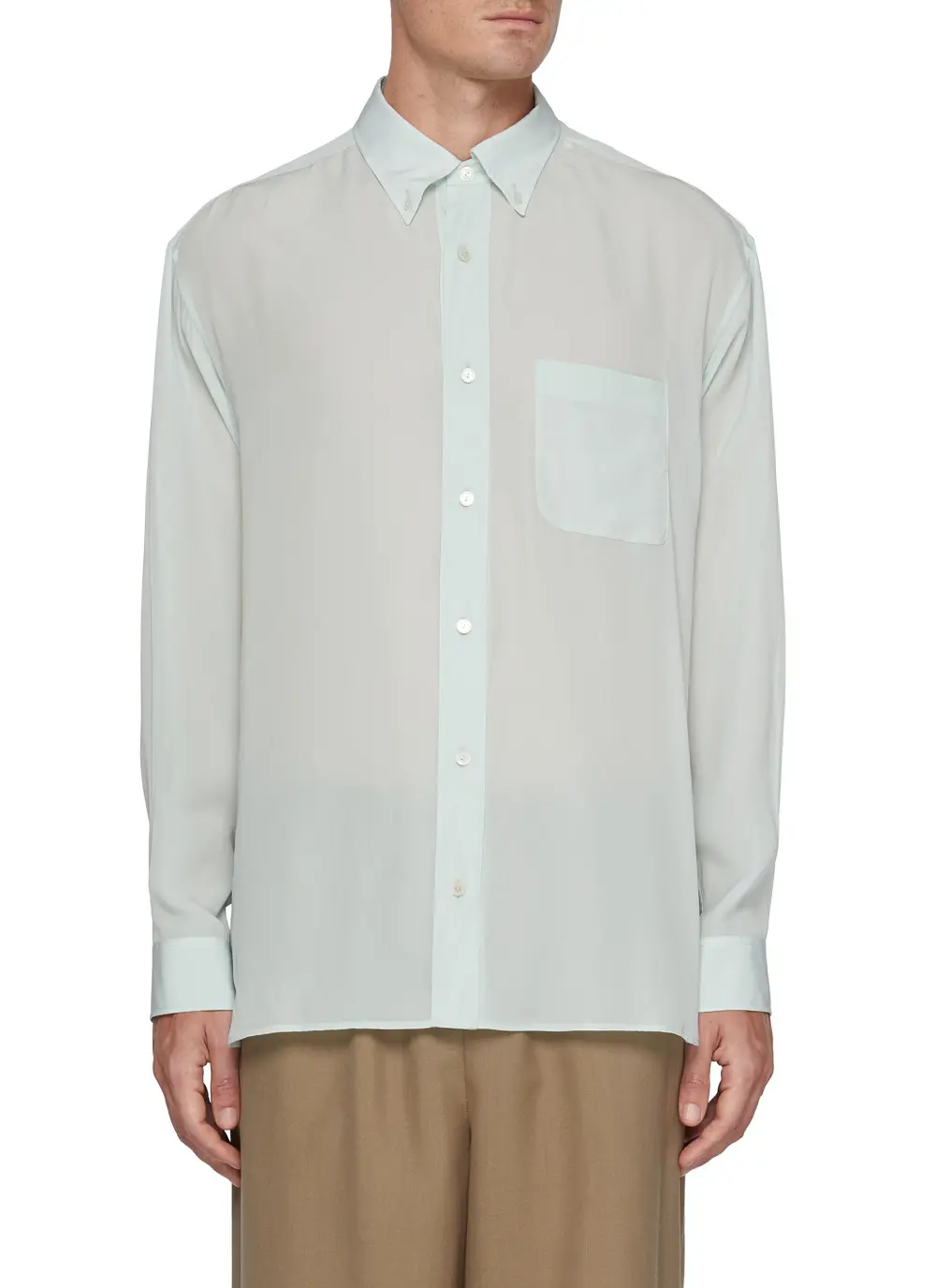 Modern Simple Classic Light Green Shirt