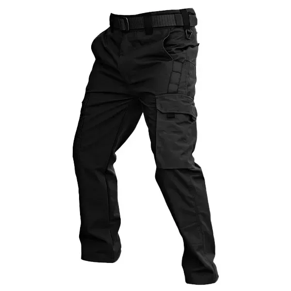 Men's Solid Color Tactical Work Pants