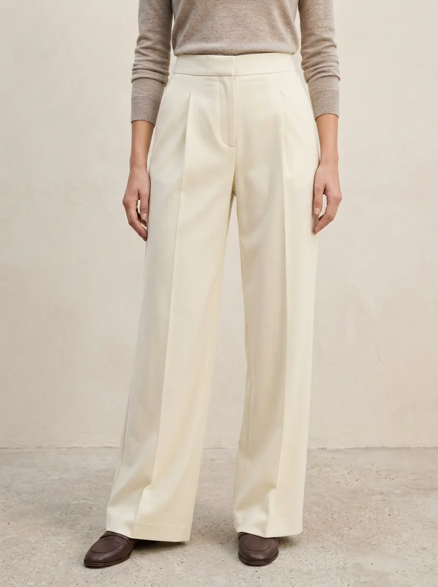 Tailored Profile Tailored Wide-Leg Trousers