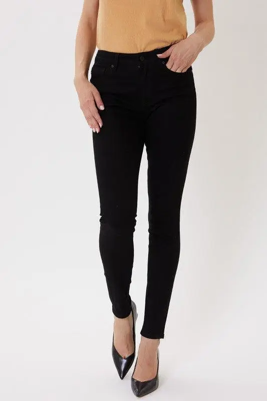 Black High Waist Skinny Fit Jeans