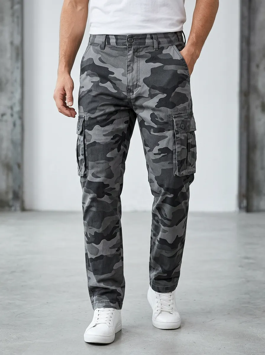 Cargo-Utility Camouflage Camouflage Cargo Pants