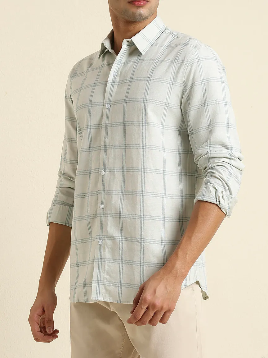 Everyday Checked Plaid Slim Fit Men's Formal Shirt