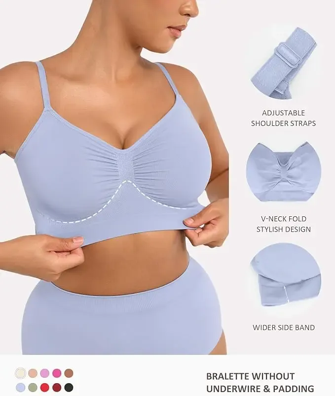 2026🔥FeelinGirl Women's Wireless Comfort Bra - Up to 44DD