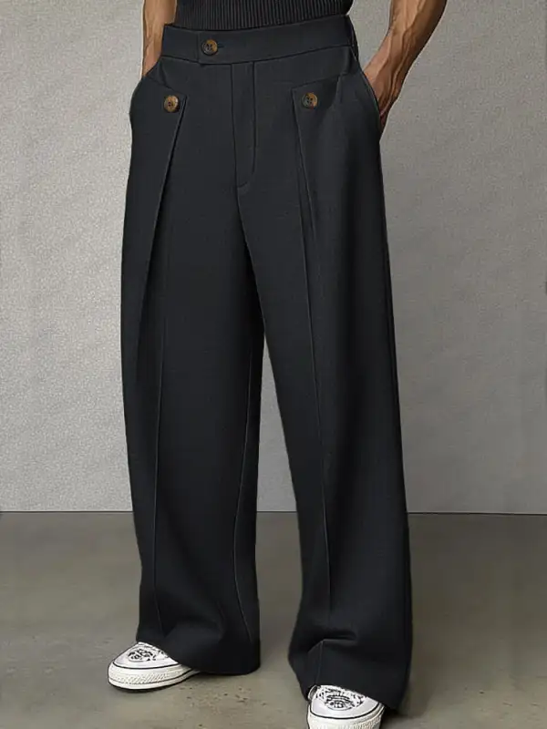 Tailored High Waist Trousers