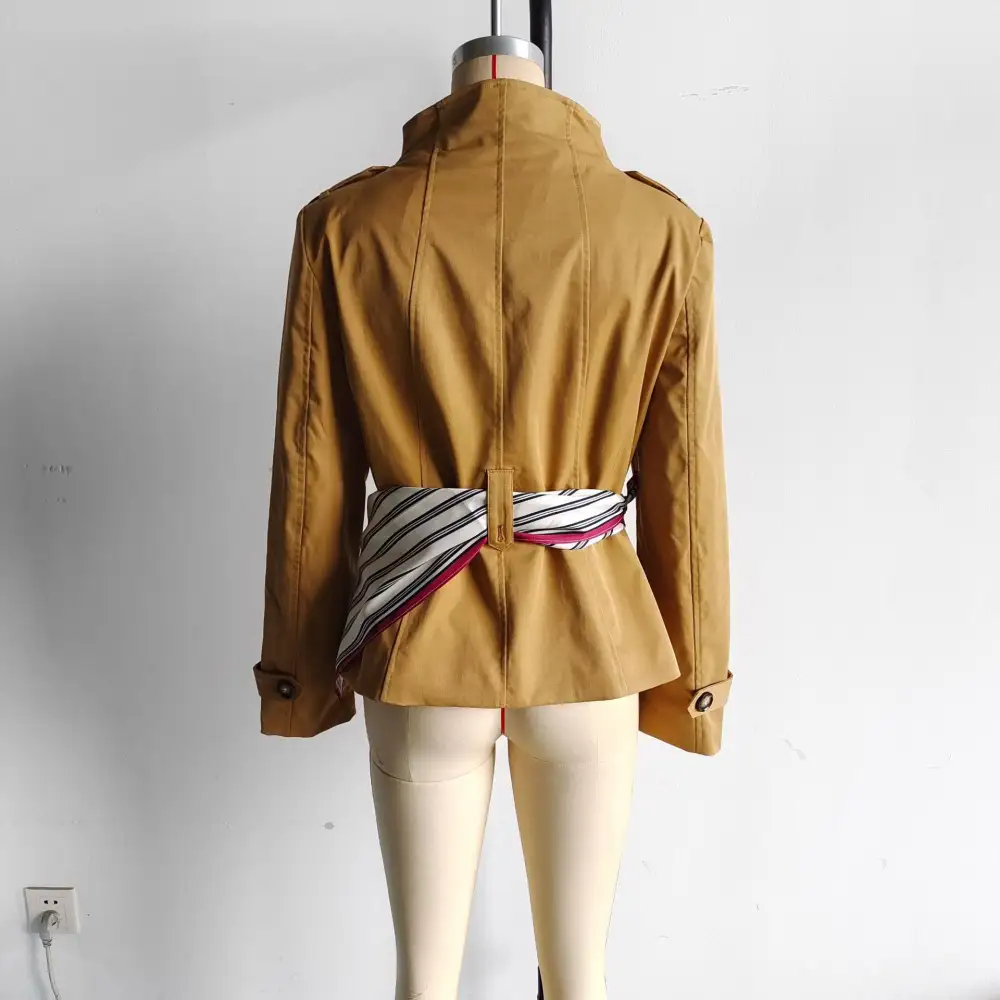 Tailored Utility Trench Coat