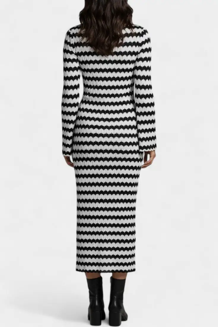 Striped Maxi Dress