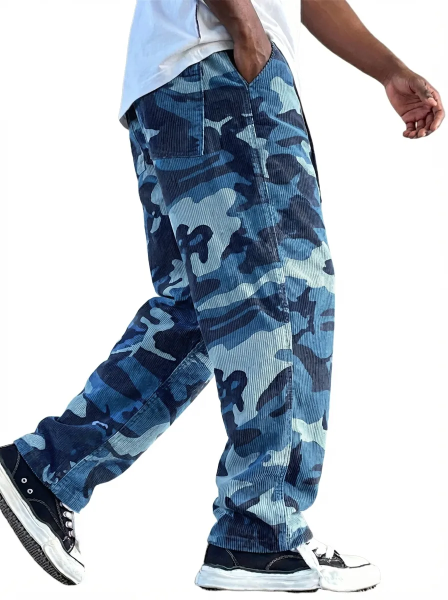 Soft Corduroy Casual Pants