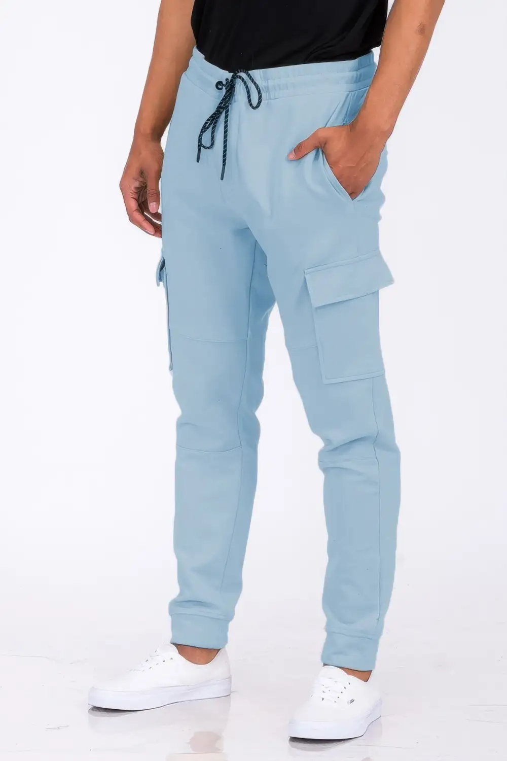 Cargo Detail Jogger Sweatpants