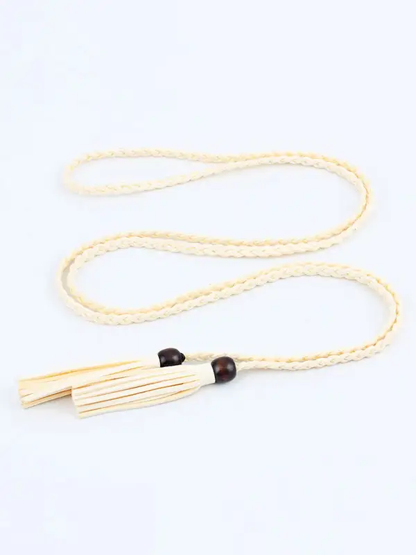 Bohemian Woven Tassel Belt