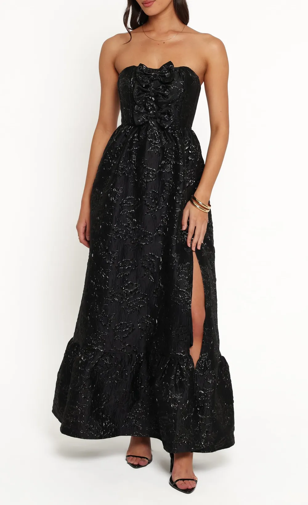 Brocade Maxi Dress