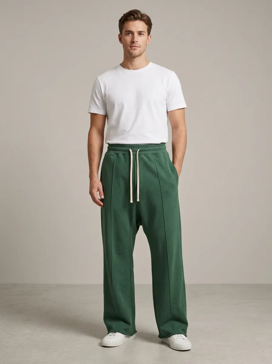 Unisex Easygoing Casual Wide Leg Sport Pants