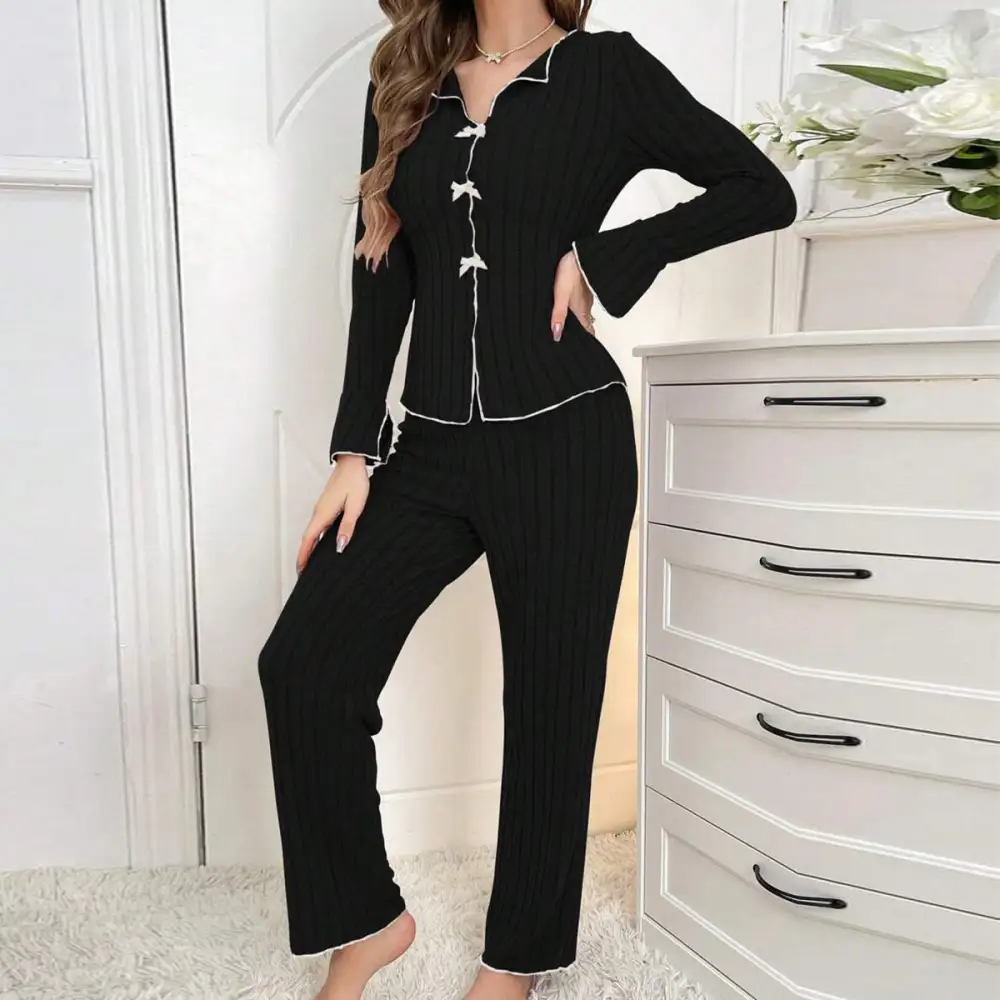 Pajamas Long Sleeve Pants Set