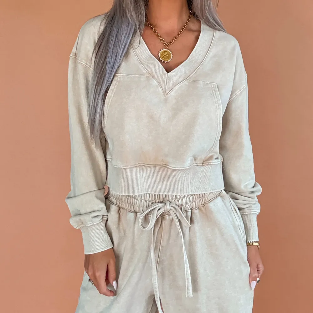 Classic Cropped Sweater