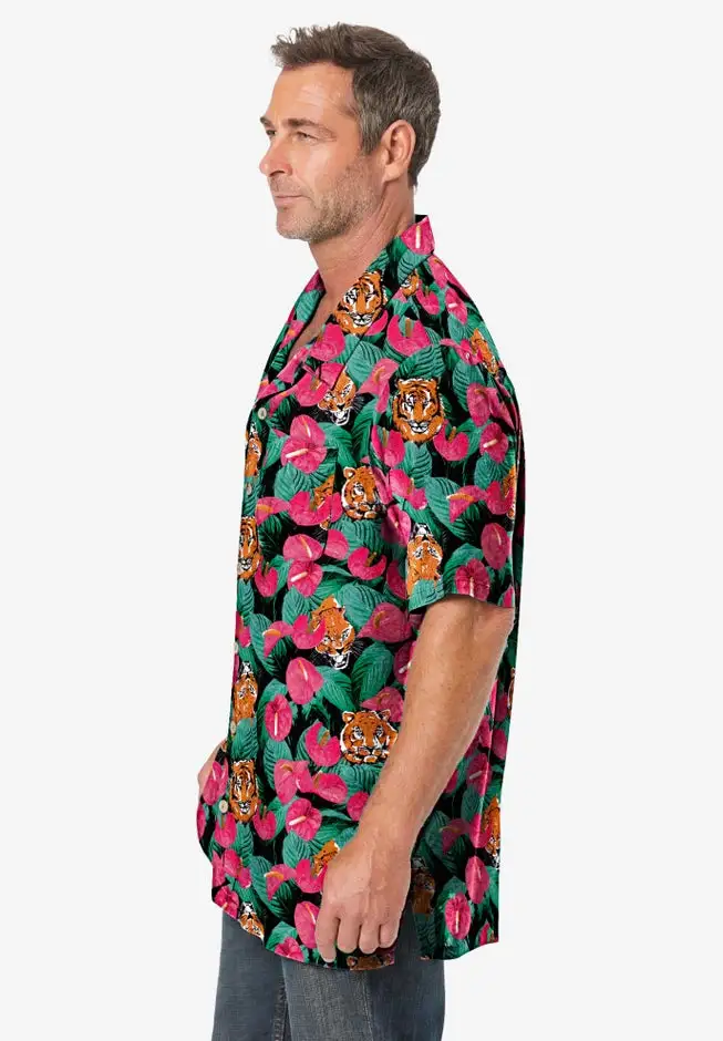Printed Camp Shirt