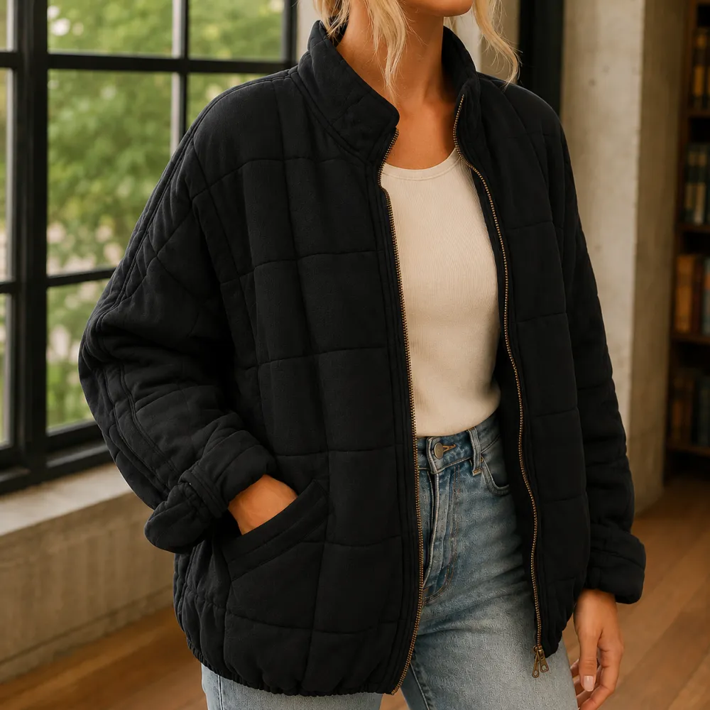Quilted Relaxed Jacket
