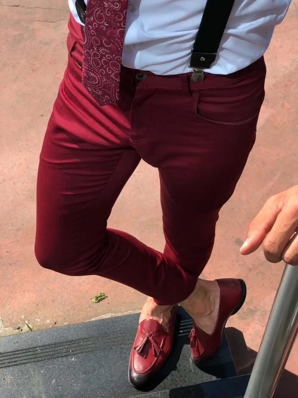 Classic Everyday Slim Fit Refined Tailored Trousers