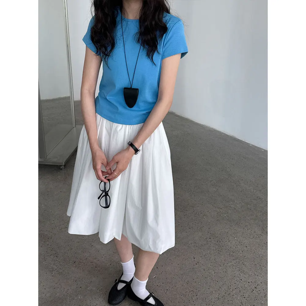 Round Neck Short Sleeve T-Shirt