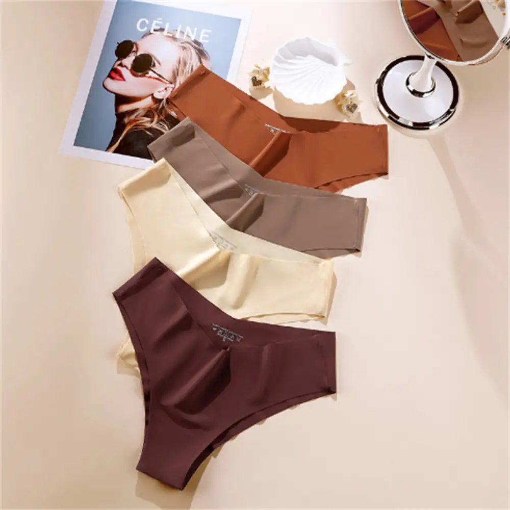 V-shaped Waistband Seamless Panties