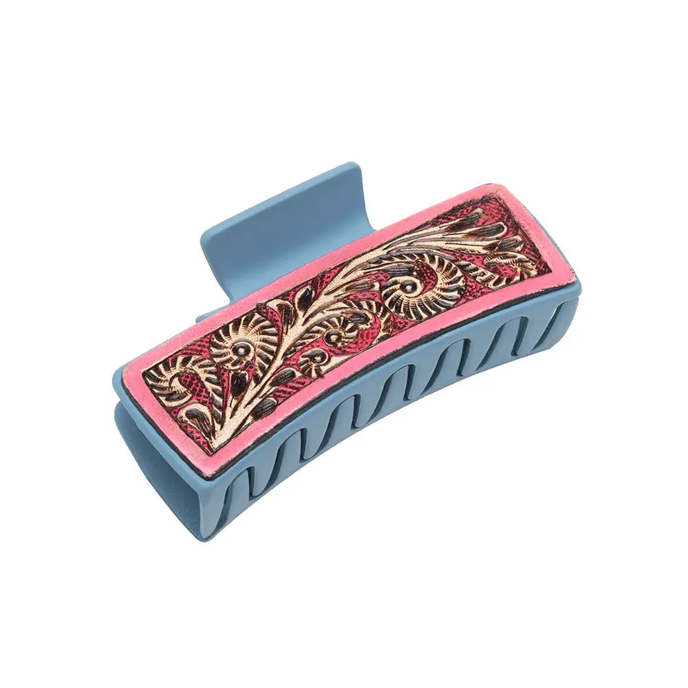 Fresh Hand Tooled Hair Clip