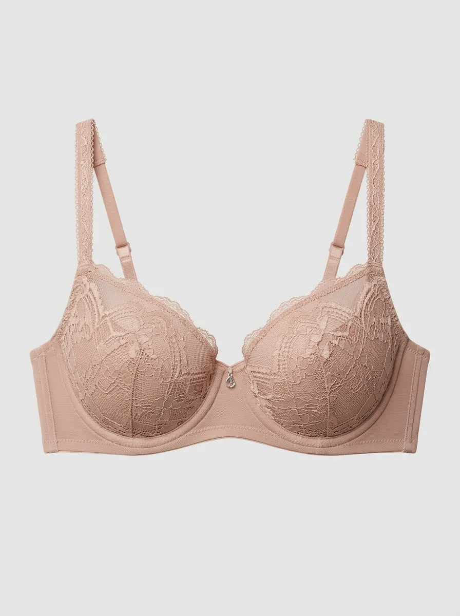 Women's Refined Underwire Floral-Lace Bra